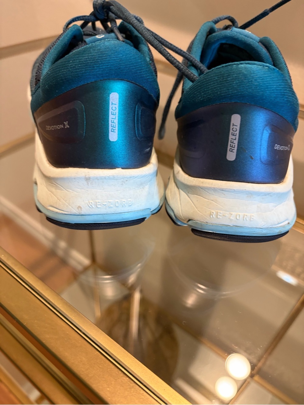 Women’s Ryka devotion X Teal and Athletic Sneakers - Picture 3 of 6